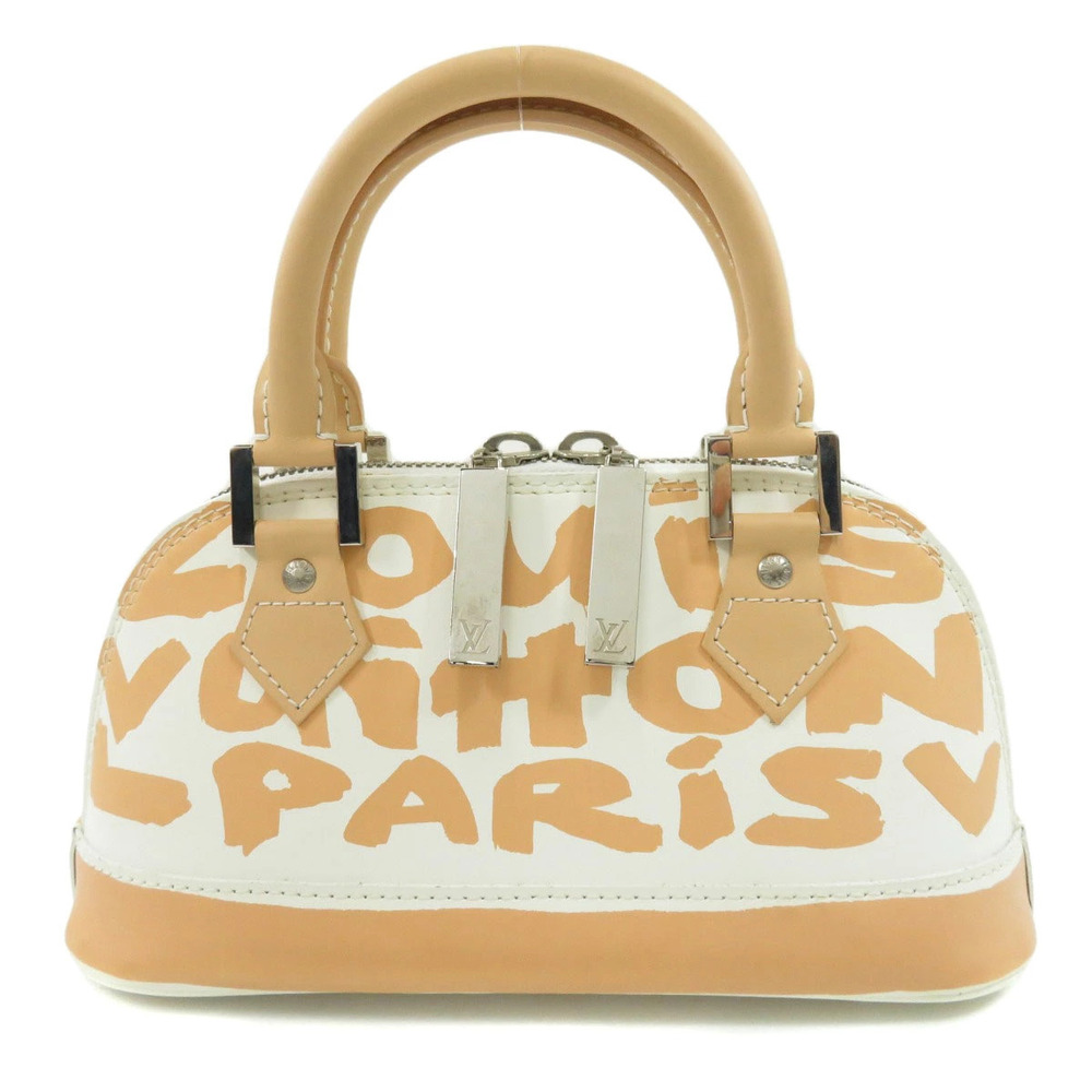 Louis Vuitton Handbag Monogram Graffiti Alma Brown